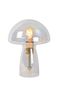 Preview: Lucide FUNGO Tischlampe E27 Transparent 10514/01/60