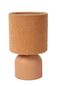Preview: Lucide WOOLLY Tischlampe E14 Ockergelb, Schwarz 10516/01/44