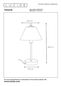 Preview: Lucide TOUCH Tischlampe E14 3-Stufen-Dimmer Chrom Matt, Weiß 12561/21/12