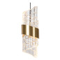 Preview: Lucide KLIGANDE LED Pendelleuchten 3-fach 8W dimmbar Warmweiss Modern Mattgold 70-150cm 13496/21/02