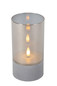Preview: Lucide VELAS LED Tischlampe 3-fach 0,2W Warmweiss Modern Rauchfarbe 13500/03/65