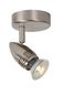 Mobile Preview: Lucide CARO-LED LED Deckenleuchte GU10 5W 360° drehbar Chrom Matt 13955/05/12