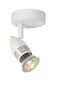 Preview: Lucide CARO-LED LED Deckenleuchte GU10 5W 360° drehbar Weiß 13955/05/31