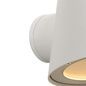 Preview: Lucide DINGO-LED LED Außen-Wandleuchte GU10 5W dimmbar Weiß IP44 14881/05/31