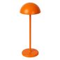 Preview: Lucide JOY LED Tischlampe Außen Outdoor 1,5W dimmbar Orange IP54 15500/02/53