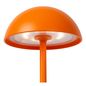 Preview: Lucide JOY LED Tischlampe Außen Outdoor 1,5W dimmbar Orange IP54 15500/02/53