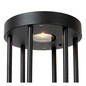 Preview: Lucide JACKSON LED Pollerleuchte 2W dimmbar IP54 Steuerbare Lichtfarbe Modern Schwarz 15811/02/30
