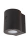 Preview: Lucide PERTH LED Wandleuchte 1W dimmbar IP65 Steuerbare Lichtfarbe Modern Schwarz 15817/01/30