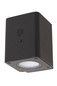 Preview: Lucide RAMIN LED Wandleuchte 1W dimmbar IP54 Steuerbare Lichtfarbe Modern Schwarz 15818/01/30