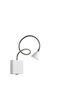 Preview: Lucide BUDDY LED Wandleuchte 4W mit flexiblem Lesearm Weiß, Chrom 18293/03/31