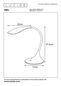 Preview: Lucide EMIL LED Schreibtischleuchte 4,5W dimmbar mit flexiblem Lesearm Weiß 18652/06/31