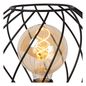 Preview: Lucide DANZA Tischlampe E27 Schwarz 21528/25/30