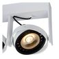 Preview: Lucide GRIFFON LED Deckenleuchte 2x GU10 Dim-to-warm 2x 12W dimmbar 360° drehbar Weiß 95Ra 22969/24/31