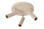 Preview: Lucide GRADO GU10 (MR11) Deckenstrahler 3-fach Modern Taupe 22974/13/41
