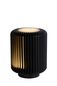 Preview: Lucide TURBIN LED Tischlampe 5W Schwarz 26500/05/30