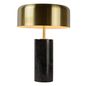 Preview: Lucide MIRASOL Tischlampe 3x G9 Schwarz, Mattes Gold, Messing 34540/03/30