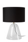 Preview: Lucide CAMPANA E27 Tischlampe Modern Transparent 34550/81/60
