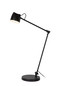 Preview: Lucide MILNE LED Stehlampe Mit Leselampe 8W dimmbar Warmweiss Modern Schwarz 44616/06/30