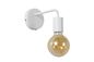 Preview: Lucide SCOTT Wandleuchte E27 Weiß 45265/01/31