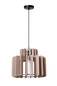 Preview: Lucide ROLLO E27 Pendelleuchten Modern Taupe 70-150cm 45491/40/41