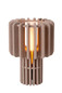 Preview: Lucide ROLLO E27 Tischlampe Modern Taupe 45591/01/41