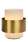 Preview: Lucide FIRMIN Tischlampe E27 Mattes Gold, Messing, Opal 45597/20/02