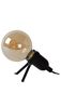 Preview: Lucide PUKKI LED Tischlampe E27 5W Schwarz 46511/05/30