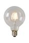 Preview: Lucide G95 LED Filament Lampe E27 5W dimmbar Transparent 49016/05/60