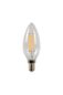 Preview: Lucide C35 LED Filament Lampe E14 4W dimmbar Transparent 49023/04/60