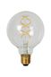 Preview: Lucide G95 LED Filament Lampe E27 5W dimmbar Transparent 49032/05/60