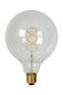 Preview: Lucide G125 LED Filament Lampe E27 5W dimmbar Transparent 49033/05/60