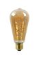 Mobile Preview: Lucide ST64 TWILIGHT LED Filament Lampe E27 4W Amber Sensor 49034/04/62