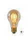 Preview: Lucide A60 TWILIGHT LED Filament Lampe E27 4W Amber Sensor 49042/04/62