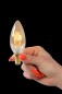 Mobile Preview: Lucide C35 LED Filament Lampe E14 3W dimmbar Amber 49043/03/62