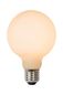 Preview: Lucide G125 LED Filament Lampe E27 3-Stufen-Dimmer 8W dimmbar Opal 49067/08/61