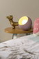 Preview: Lucide DOREDOS E27 Tischlampe Modern Rosa 51500/20/66