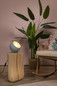 Preview: Lucide DOREDOS E27 Tischlampe Modern Pastellblau 51500/20/68