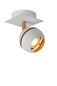 Preview: Lucide BINARI LED Deckenleuchte 4,5W 360° drehbar Weiß 77975/05/31