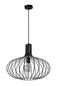 Preview: Lucide MANUELA Pendelleuchte E27 Schwarz 78374/50/30