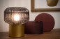 Preview: Lucide JANY Tischlampe E14 Mattes Gold, Messing, Rauchfarbe Grau 78595/01/02