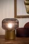 Preview: Lucide JANY Tischlampe E14 Mattes Gold, Messing, Rauchfarbe Grau 78595/01/02