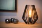 Preview: Lucide REDA Tischlampe E27 Schwarz 78598/01/30