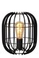 Preview: Lucide REDA Tischlampe E27 Schwarz 78599/01/30