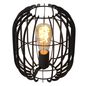 Preview: Lucide REDA Tischlampe E27 Schwarz 78599/01/30