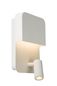 Preview: Lucide BOXER LED Wandleuchte USB Aufladung 10W 360° drehbar Weiß 79200/08/31
