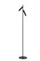Preview: Lucide PHILON LED Stehleuchte 2x 2x 4,5W dimmbar drehbar Schwarz 79781/10/30