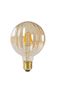 Preview: Lucide STRIPED LED Filament Lampe E27 6W Amber 80104/06/62