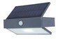 Mobile Preview: LUTEC Arrow LED Wandleuchte Solar 5000 K 2,3W IP44 Grau
