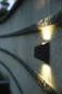 Preview: LUTEC Dodd LED Aussenwandleuchte 2fach Warmweiss 7,5W IP44 Anthrazit