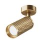 Preview: Maytoni Focus Design Deckenleuchte, Deckenlampe GU10 Gold-Farbe